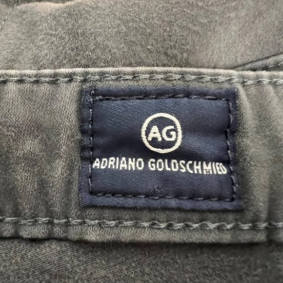 Adrian Goldschmied Cigarette Leg The Stilt Gray Jeans Size 25 Waist Low Rise - Picture 8 of 10